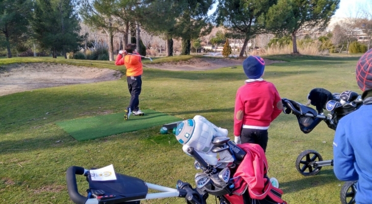 Los más pequeños del golf madrileño se midieron en la Escuela de golf de la FGM