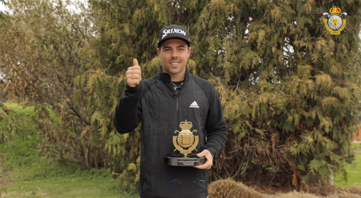 Alejandro del Rey se corona campeón del torneo inaugural del Circuito de Profesionales de Madrid 2021